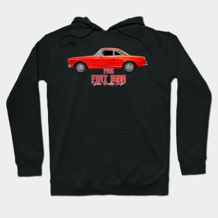 1966 Fiat 1500 Spider Hardtop Coupe Hoodie